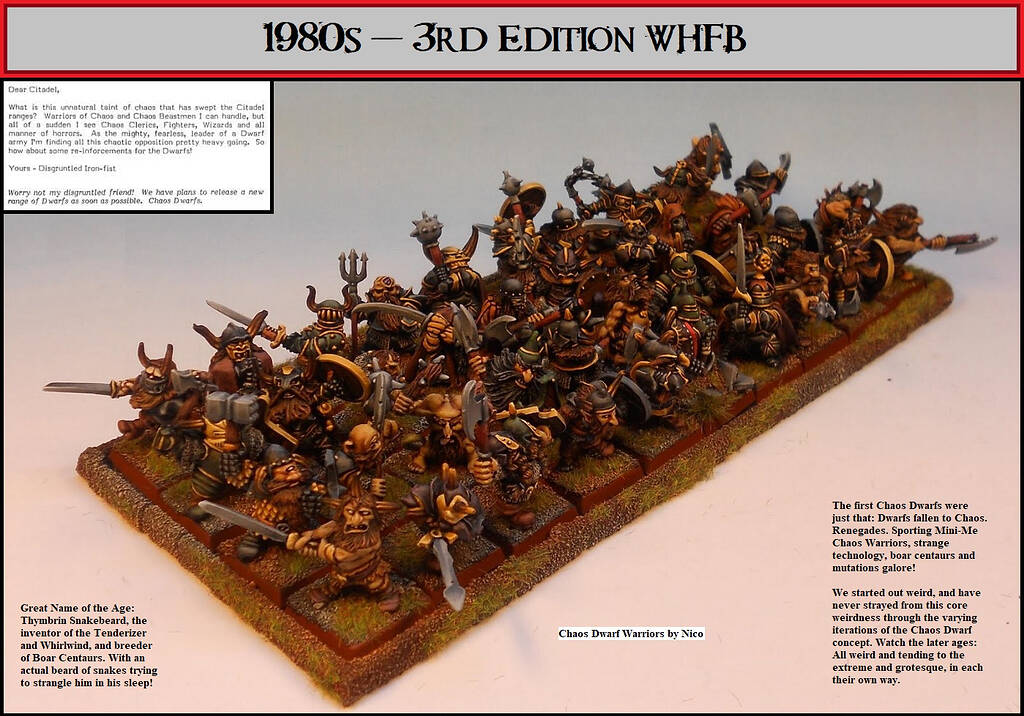 Chaos Dwarfs Through the Ages - Library - Chaos Dwarfs Online