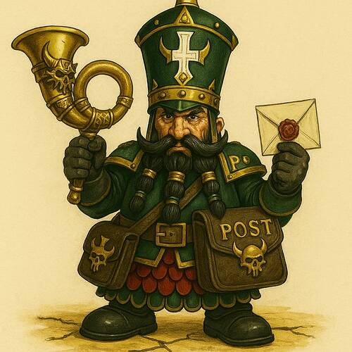 Chaoszwergen Postbote