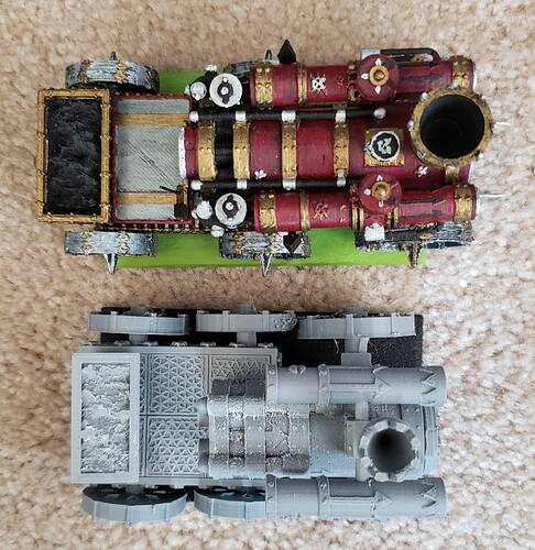 Size comparison with Afroafrik train