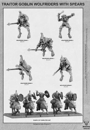 23 wolfrider spears