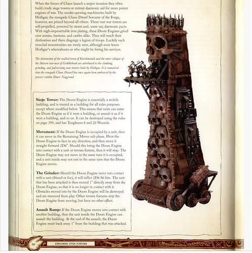 WHFB 8th Ed Rules Doom Engine p426