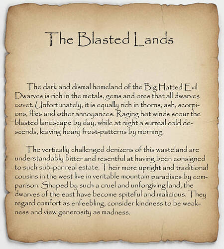 blasted lands