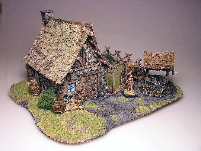 Tabletop house 3