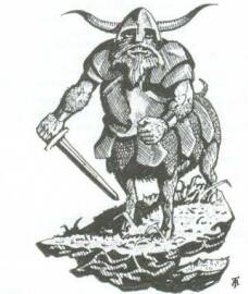 Boar_Centaur_Chaos_Dwarfs_Tony_Auckland_3rd_Edition_Black&White_Illustration