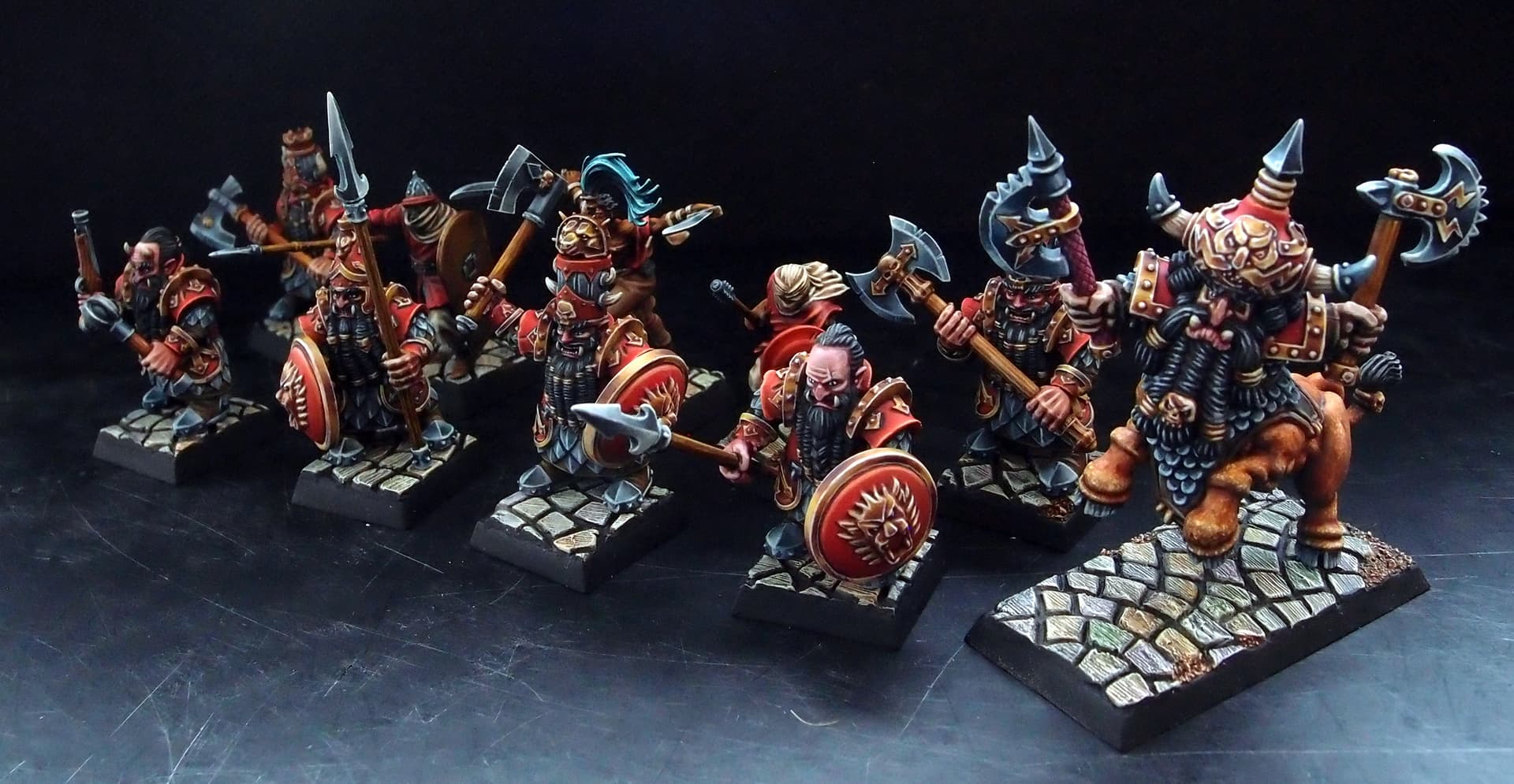 Infernal Dwarf Warband - #3 by Zanko - Chaos Dwarf Miniature Showcase ...